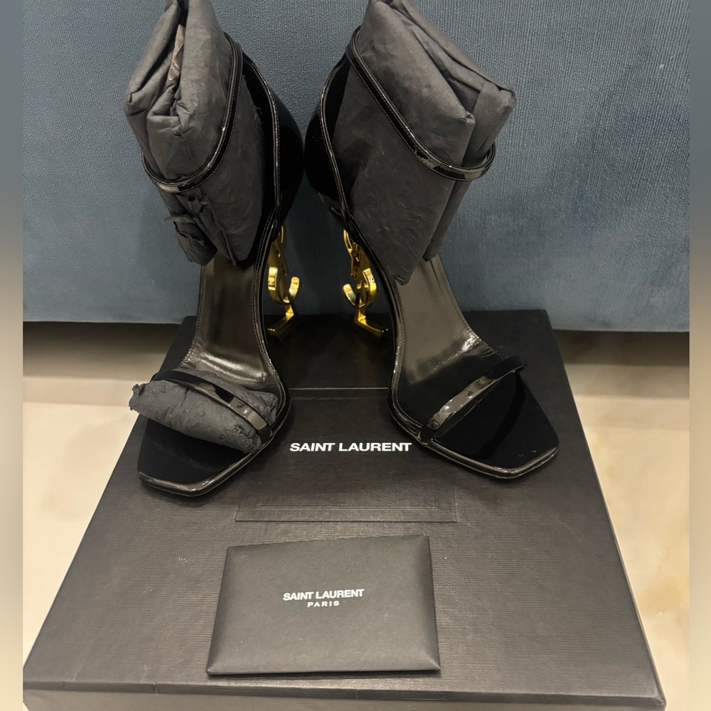 YSL Black Opyum Heels - Picture 5 of 16